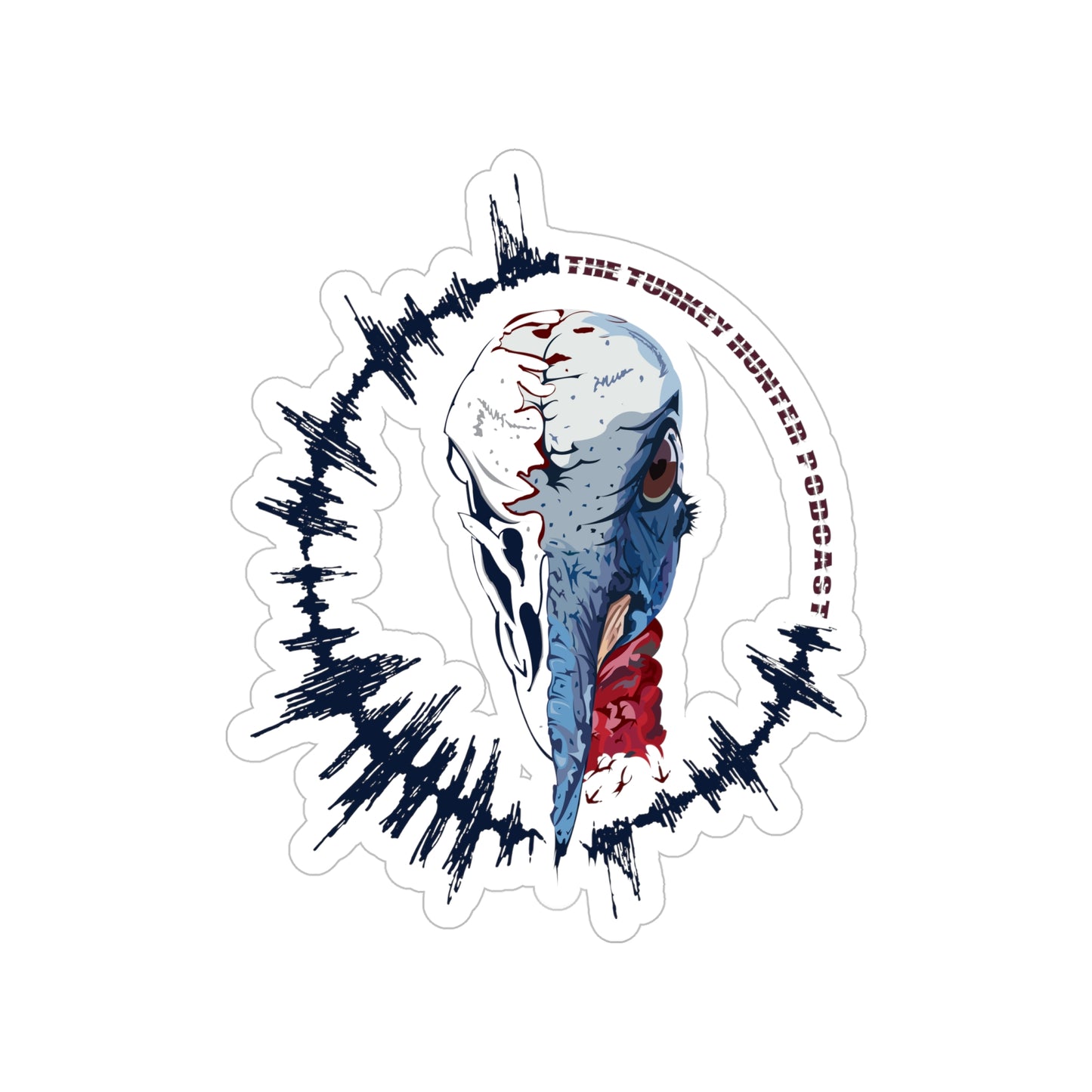 Transparent Outdoor Stickers, Die-Cut, 1pcs