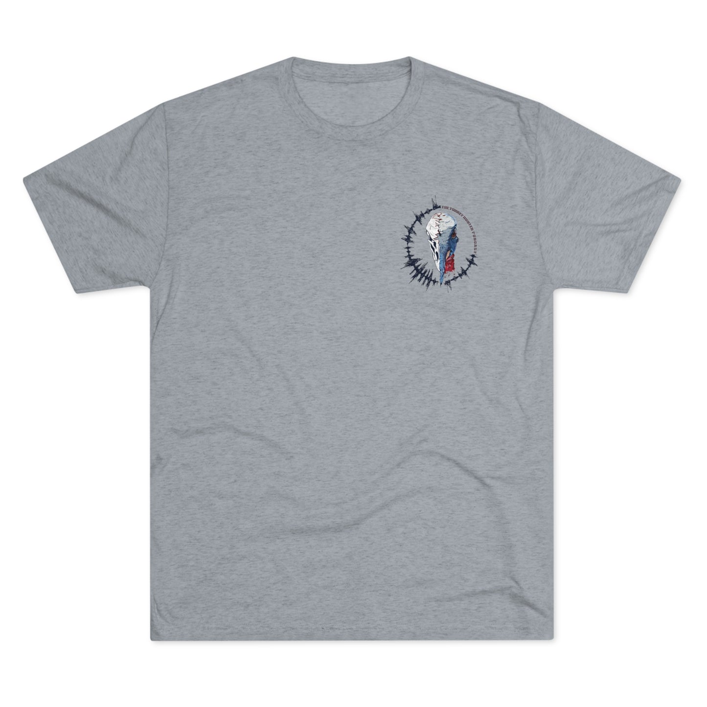 Turkey Hunter Podcast Tri-Blend Crew Tee