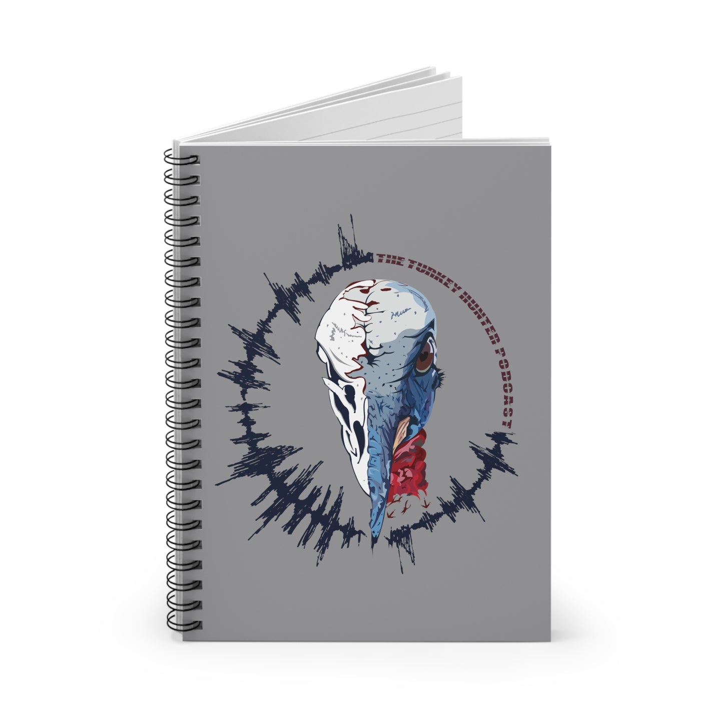 Turkey Hunter Notebook - Ruled Line