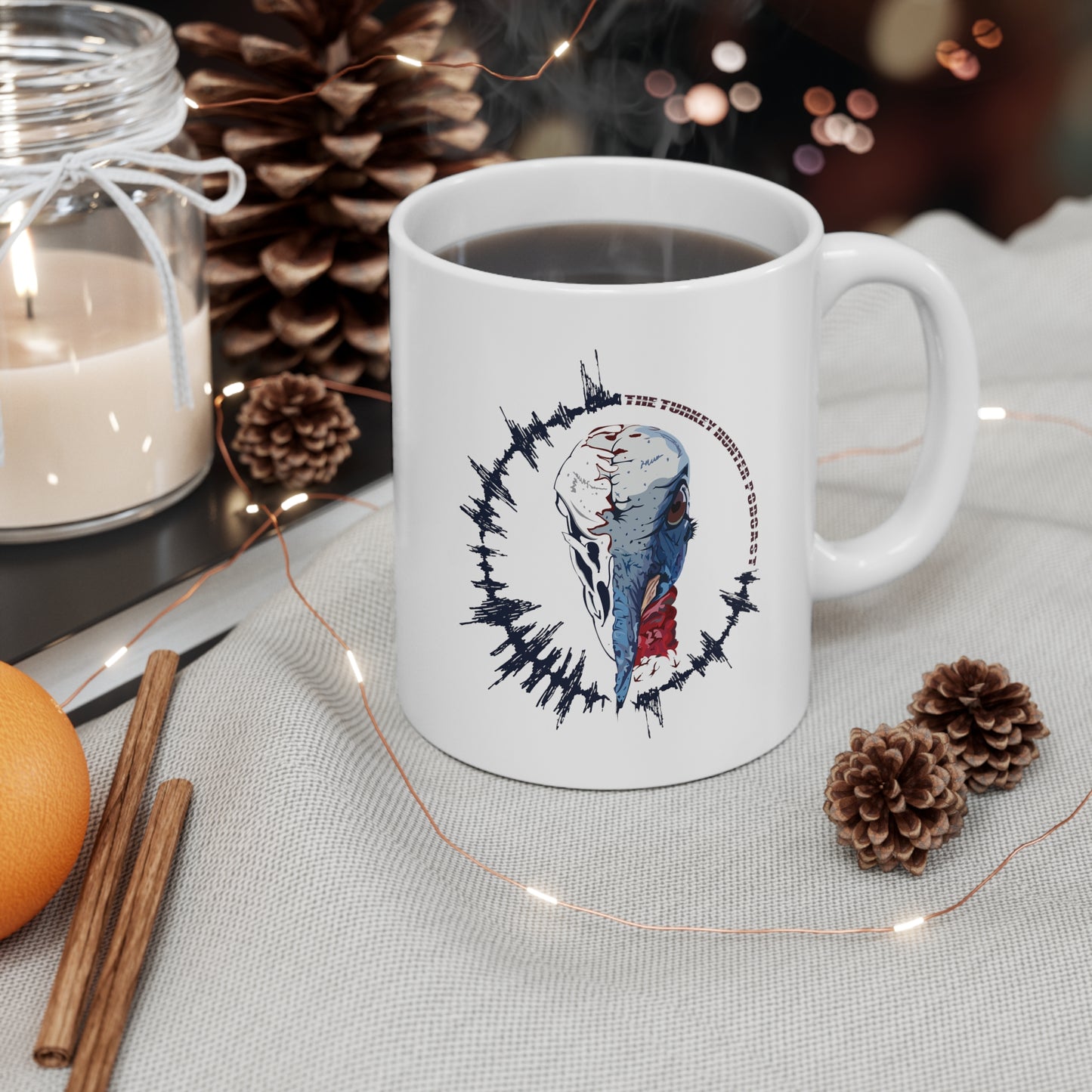 Turkey Hunter Podcast Mug 11oz