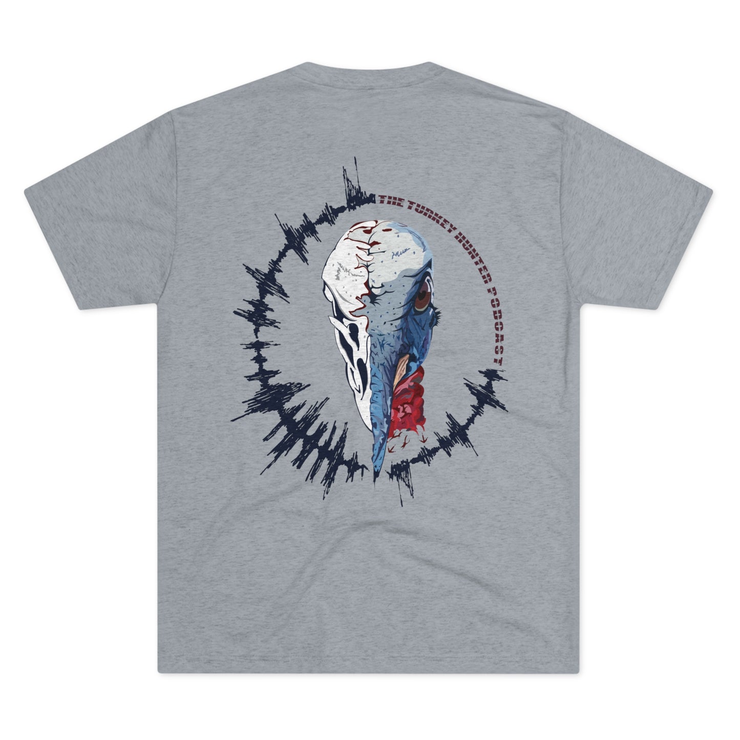 Turkey Hunter Podcast Tri-Blend Crew Tee