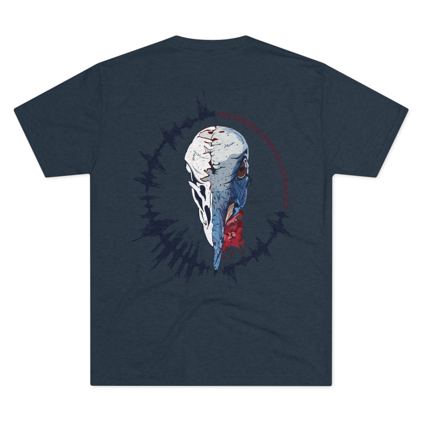 Turkey Hunter Podcast Tri-Blend Crew Tee